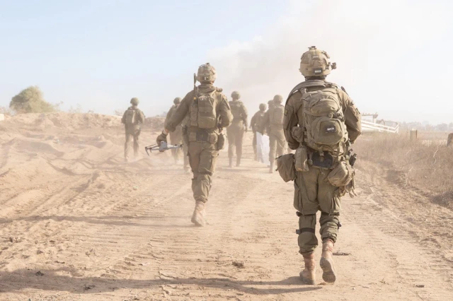 IDF Expands Combat in the Gaza Strip: 36th Division Enters the Gaza City Area, September 21, 2025. Photo: IDF Telegram