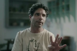 Freed hostage Ofer Calderon, July 5, 2025. Photo: Times of Israel X