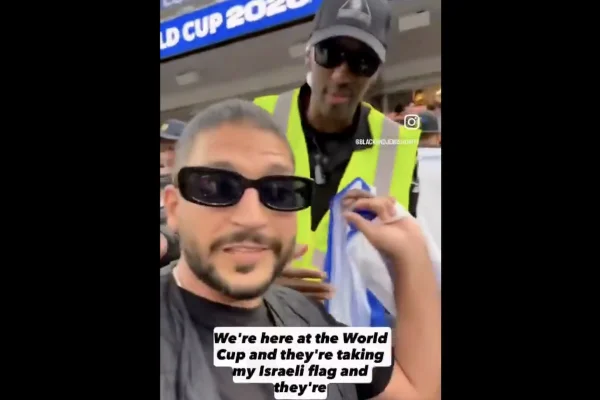 Online outrage sparked by Israeli flag incident at World Cup game in Los Angeles