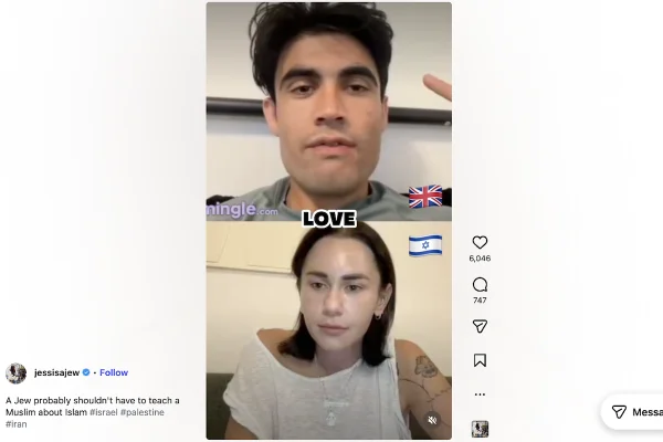 Israeli advocacy roulette – using video chat apps to win hearts and minds