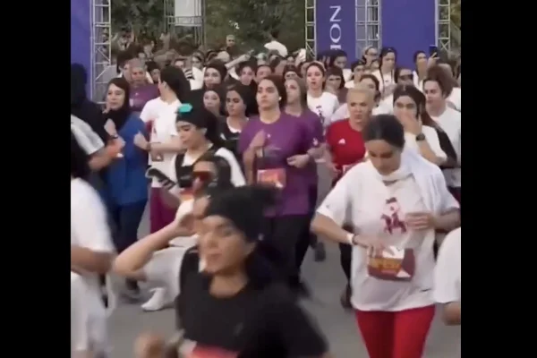 Hijab-free women run 10K race in Tehran defying Islamic Republic