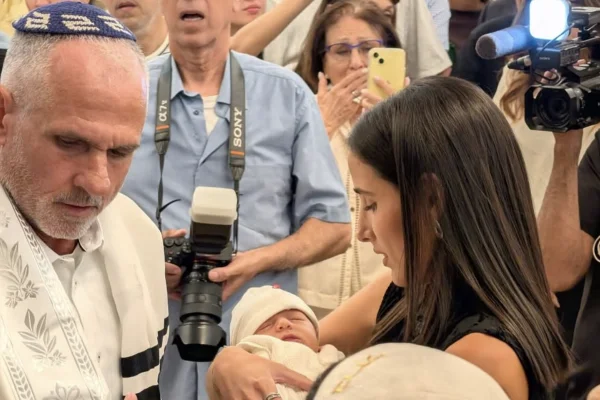 Family of murdered Israeli hostage Almog Sarusi welcomes baby brother born from egg frozen 25 years ago