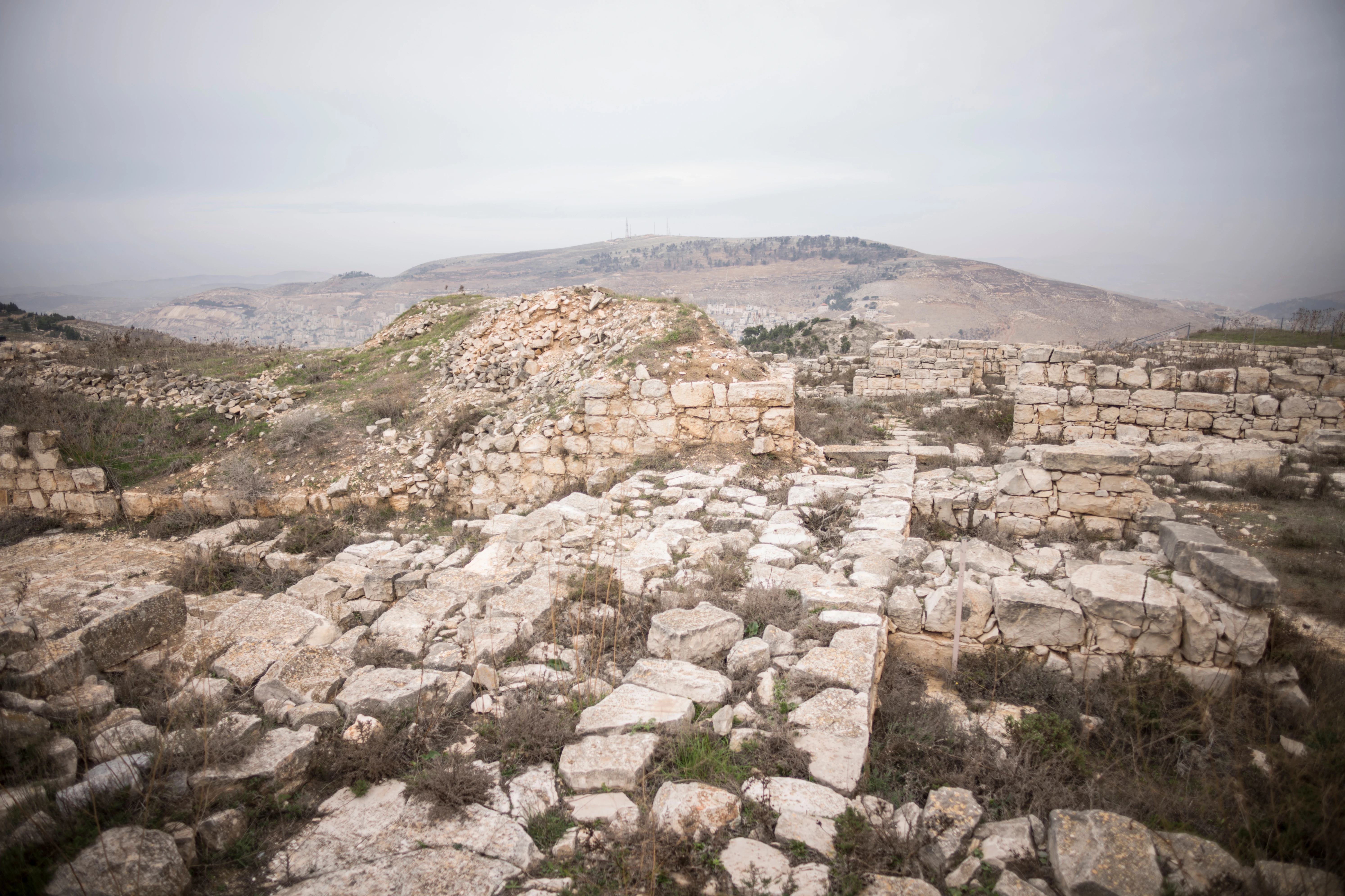 The ruin of Mount Gerizim. (Photo: Shutterstock)