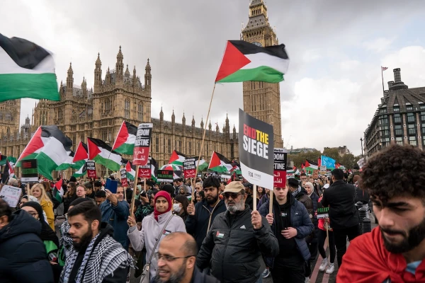 Pro-Palestinian activists demand incoming British PM Burnham increase pressure on Israel