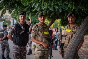 Jordanian soldiers stand in formation during celebrations marking King Abdullah II’s Silver Jubilee in Amman, Jordan, June 9, 2024. (Photo: Shutterstock)