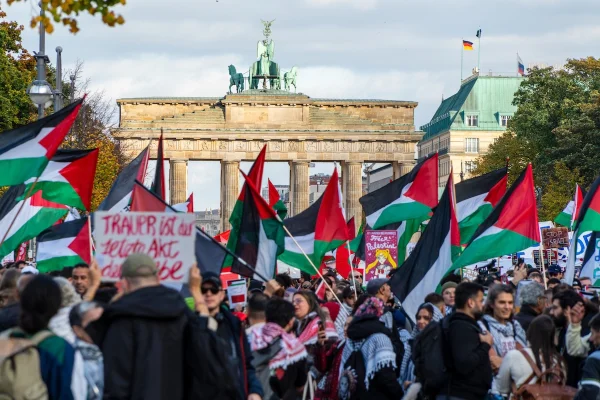 German intelligence report sparks criticism after hate speech guidance flags Palestinian symbols