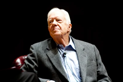 ATLANTA, GA - NOVEMBER 10: President Jimmy Carter speaks onstage at Emory University November 10, 2008 in Atlanta, Ga. Photo: Shutterstock