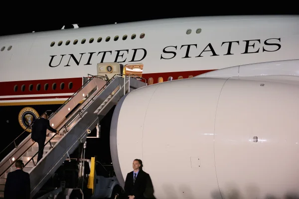 Iranian threat prompted President Trump to use older Air Force One for NATO departure from Turkey