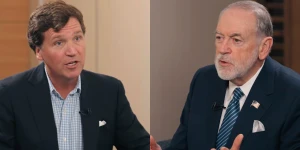 Tucker Carlson interviews Amb. Mike Huckabee on The Turcker Carlson Show