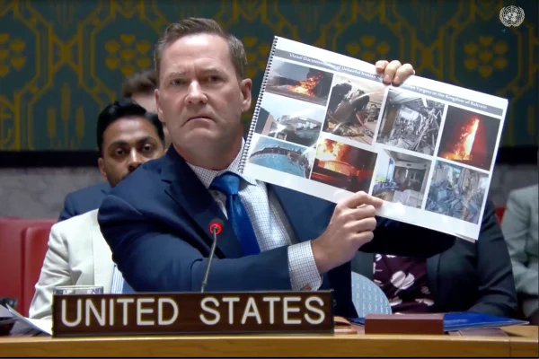 US Ambassador Waltz accuses Iran of 'global blackmail' in heated UNSC exchange