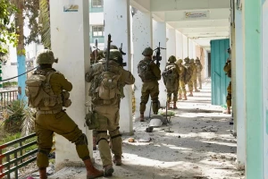 IDF soldiers at Khan Younis, late April 2024 (Photo: IDF).