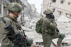 Troops of the 98th Division during their offensive in western Khan Younis, march 4 2024 (Photo: IDF).