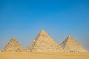A general view of the Pyramids of Giza (L-R) Menkaure, Khafre, and Khufu (Photo: DPA/Picture Alliance)
