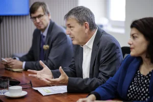 Philippe Lazzarini, Commissioner-General of the United Nations Relief and Works Agency for Palestine Refugees in the Near East (UNRWA), in Amman, Jordan, November 7, 2023. Photo: via Reuters.