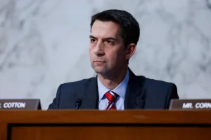 U.S. Senator Tom Cotton, speaks during a Senate Intelligence Committee hearing on worldwide threats to American security, on Capitol Hill in Washington, U.S., March 11, 2024 (Photo: REUTERS/Julia Nikhinson).