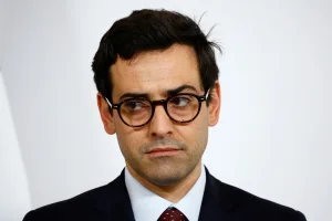 French Foreign and European Affairs Minister Stéphane Séjourné, at the Quai d'Orsay in Paris, France, April 15, 2024 (Photo: REUTERS/Sarah Meyssonnier).