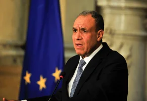 Egyptian Foreign Minister Badr Abdelatty attends a press conference with High Representative for Foreign Affairs and Security Policy and Vice-President of the European Commission Kaja Kallas (not pictured) to discuss the Gaza reconstruction plan in Cairo, Egypt, March 23, 2025. REUTERS/Shokry Hussein