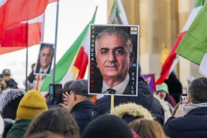 Rally in support of the Iranian protests, Paris, France January 4, 2026. (Photo: via Reuters)
