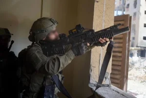 IDF forces at Khan Younis on Wednesday, March 13, 2024 (Photo: IDF).