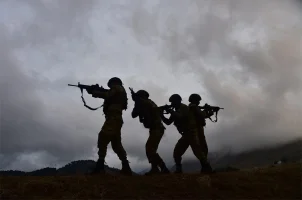 Turkish soldiers participate in a security drill. Photo: Official Twitter Account of the Republic of Türkiye Ministry of National Defense.