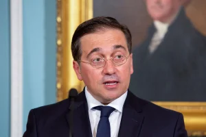 Spanish Foreign Minister Jose Manuel Albares makes a statement during a press conference at the State Department in Washington, U.S., May 10, 2024. (Photo: REUTERS/Kaylee Greenlee Beal/File Photo)