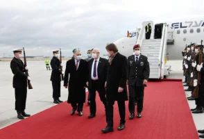 President Rivlin has landed in Germany at the beginning of his visit to Europe (Photo: Amos Ben-Gershom/GPO)