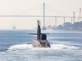 Ohio-class submarine arrives in the U.S. Central Command area of responsibility (Photo: USCC)