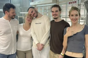 The Kozlov family reunited (Photo courtesy)