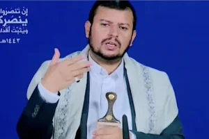 Abdul-Malik Badreddin al-Houthi in a June 2022 video (Photo: Screenshot)