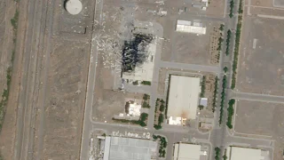 Satellite image showing extent of damage at Natanz nuclear facility (Photo: Planet Labs Inc.)