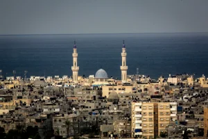 View of Rafah, in the southern Gaza Strip, on November 1, 2020 (Photo: Abed Rahim Khatib/Flash90).