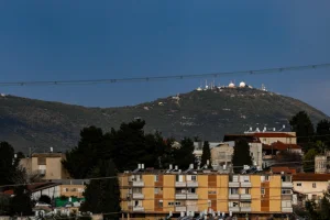 View of the military base in Meron, northern Israel, February 27, 2024 (Photo: David Cohen/Flash90).