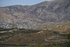 View of the Israeli border with Syria, in the Golan Heights, on August 1, 2025. Photo by Michael Giladi/Flash90