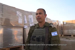 DF Col. Abdullah Halabi, head of COGAT’s Coordination and Liaison Administration for Gaza. July 25. 2025. (Photo: IDF)