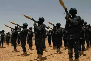 Houthis emulate Hezbollah: Release footage of military drills simulating attacks on mock Israeli targets and calls it preparation to confront Israeli enemy and allies, July 5 2025. Photo: South 24 X