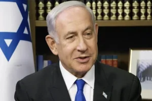 Israeli Prime Minister Netanyahu in an interview with NBC News correspondent Rafael Sanchez (Photo: Screenshot).
