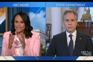 Secretary of State Antony Blinken interviewed by NBC News’ “Meet the Press”, On May 11, 2024 (Photo: Screenshot).