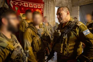 The Chief of the General Staff in the Gaza Strip. August 1 2025. Photo: IDF