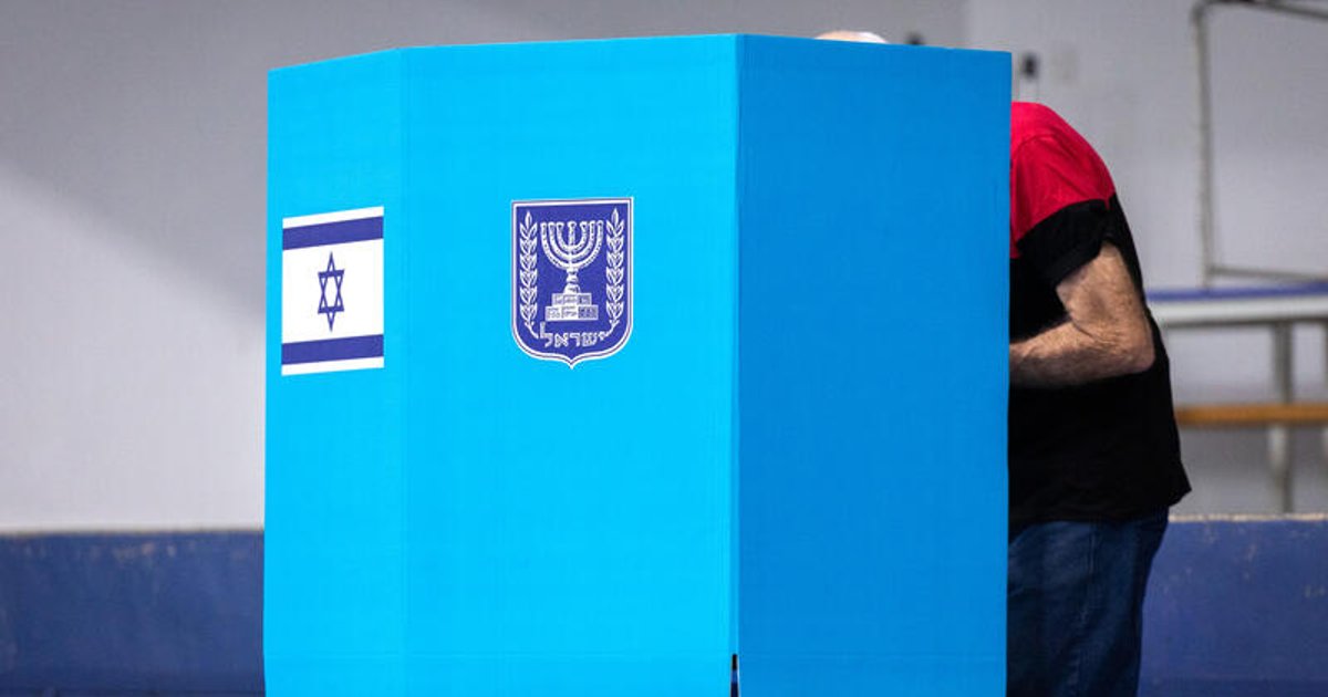 Israelis head to the polls as the nation selects its parties for the 26th Knesset