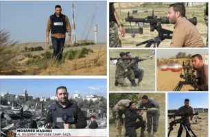 Al-Jazeera journalist Mohammed Wishah (Photo: IDF)