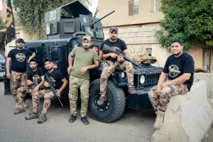 Illustrative image: A squad of Iraqi militia in Baghdad on October 9, 2019. Photo: Shutterstock.