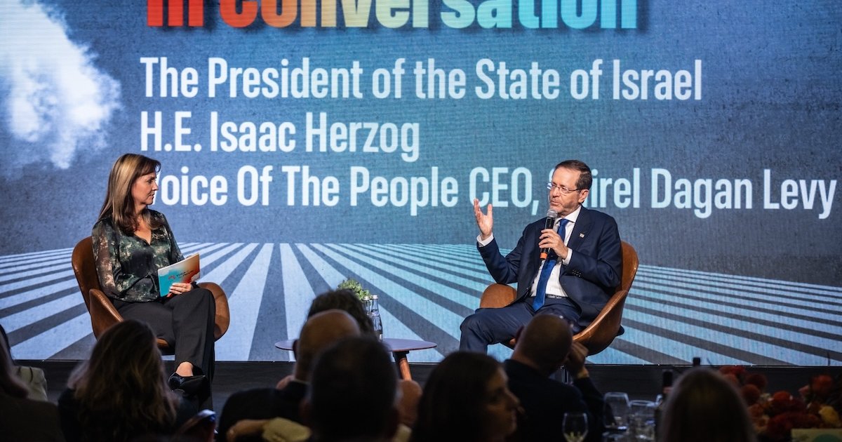 Ahead of Israel's elections, President Herzog's 'Voice of the People' shows how unity can begin with a conversation