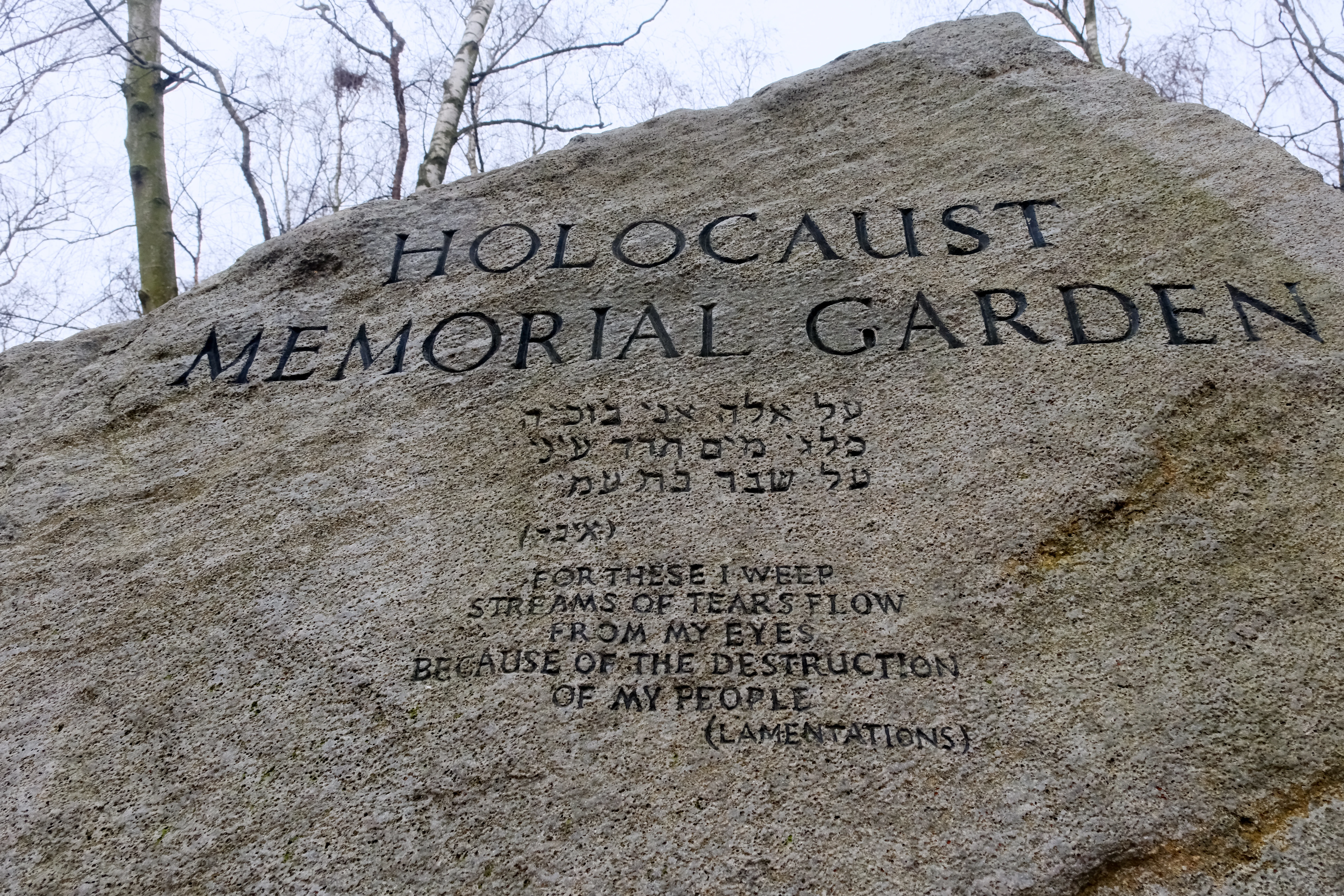 Holocaust Memorial Day, the memorial garden in Hyde Park. London, United Kingdom, 27 Jan 2024. Photo: Reuters