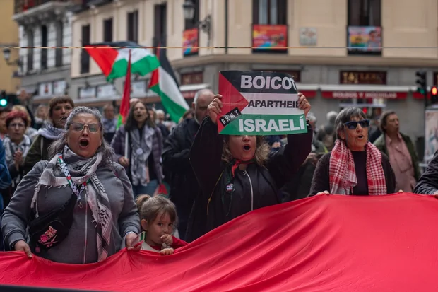 Israeli envoy slams Spanish minister over 'river to the sea' call | All ...