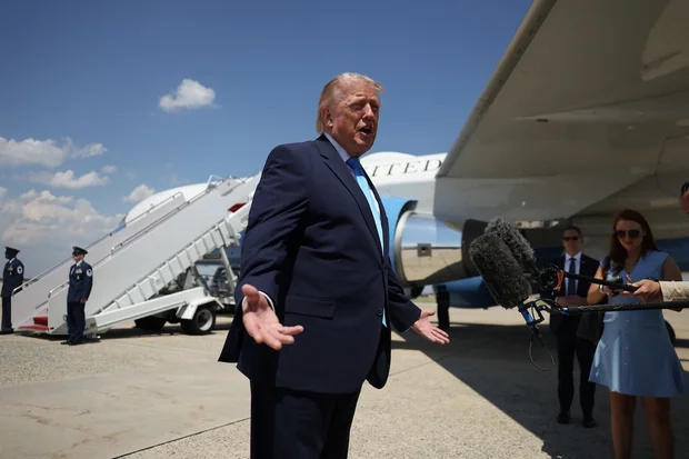 Trump diz estar disposto a esperar para obter 