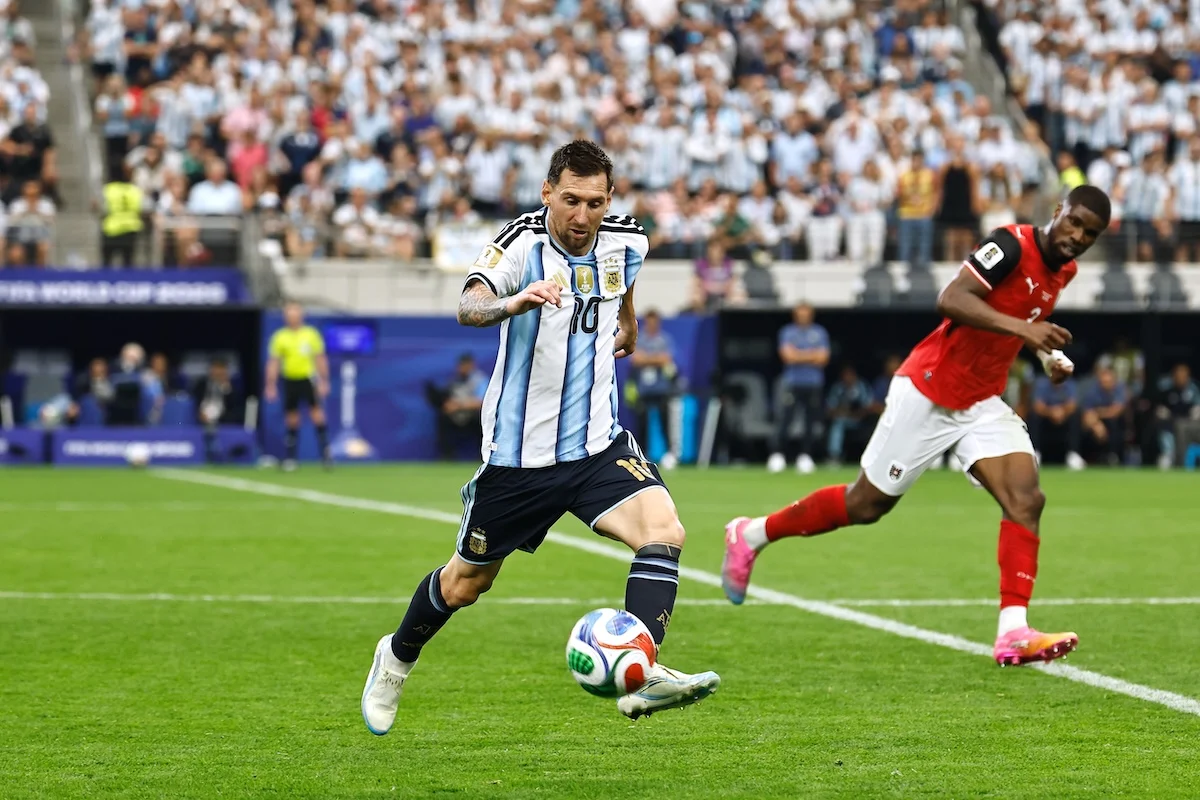 Lionel Messi (ARG) during FIFA World Cup 2026 match between Argentina