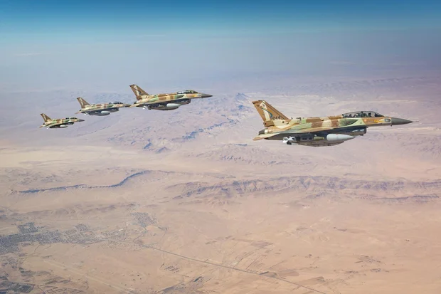 Israeli Air Force fighter jets operating Iran attack, March 4, 2026 Photo: IDF