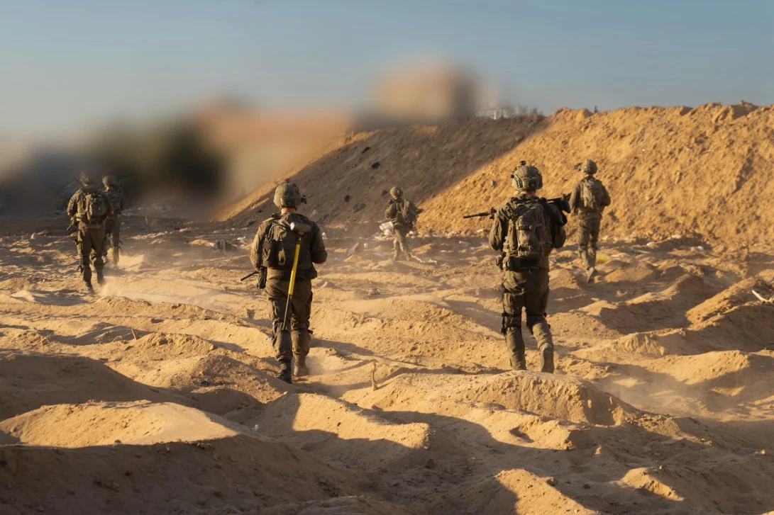 Activity of the IDF 7th Brigade in the Northern Gaza Strip, July 13 2025. Photo: IDF