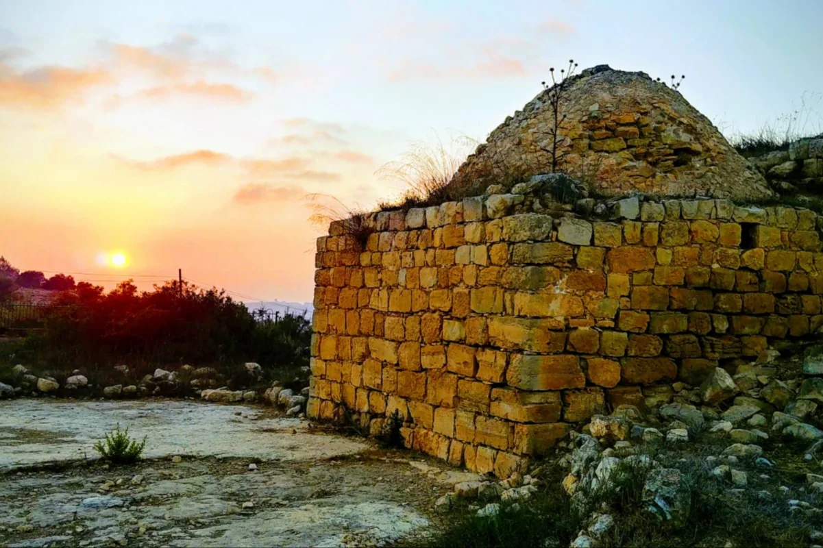 Jacob's ladder dream site, Beit El, 21 May 2020 Photo: Beit el Municipality Facebook