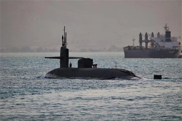 In strong military message to Tehran, US dispatches missile-equipped submarine to the Middle East